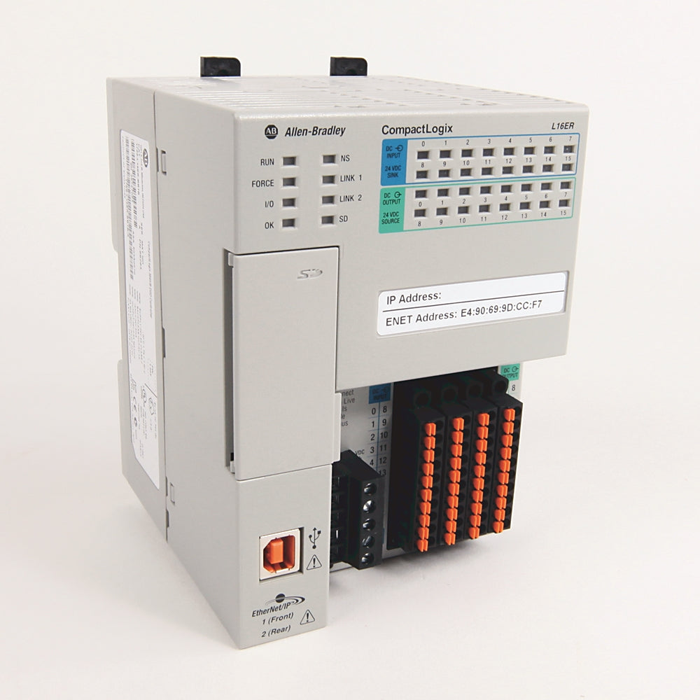 We use Allen Bradley PLCs and need support with our sensors.I'm thinking CompactLogix PLC would work well. Can you let me know what hardware / software I'd need?