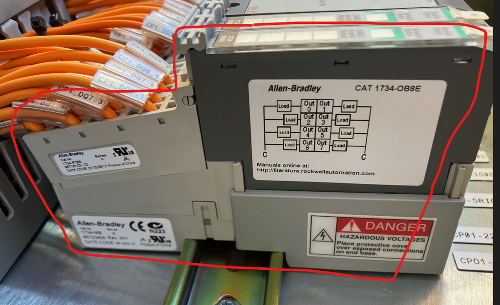 Allen Bradley Point I/O parts